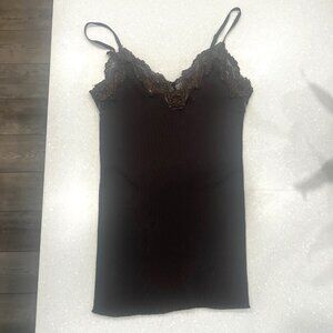 Banana Republic - L - Brown - Lace Cami Tank